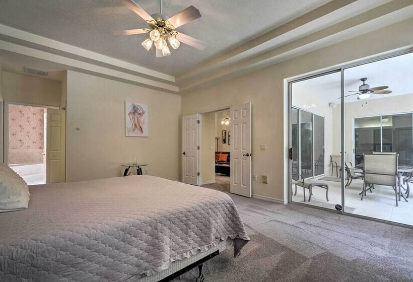 Luxe House W/ Lanai + Pool, 2 Miles To Golf!