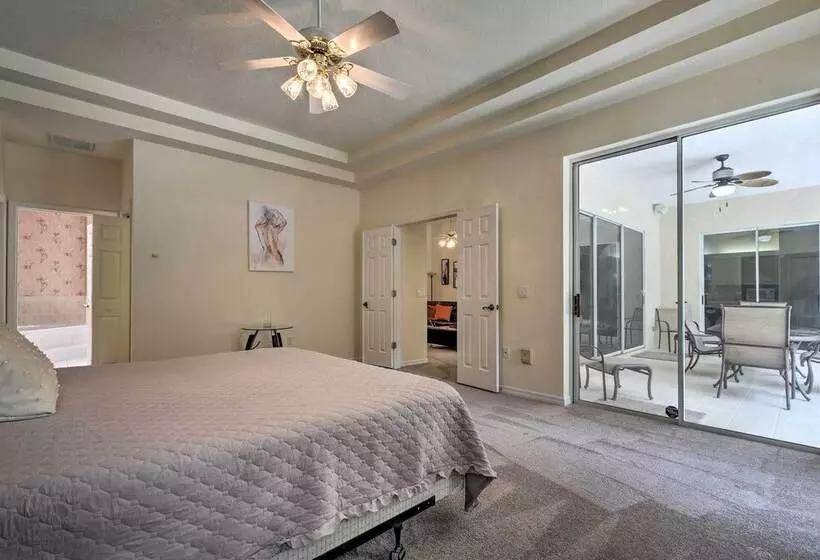 Luxe House W/ Lanai + Pool, 2 Miles To Golf!