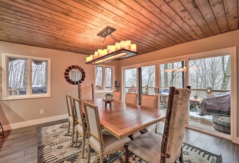 Luxe Beech Mtn Cabin W/ Hot Tub: 2 Mi To Skiing!