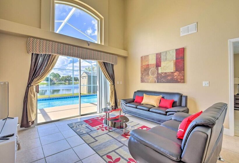 Lake View Home W/ Game Room In Orlando!