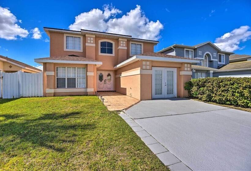 Lake View Home W/ Game Room In Orlando!