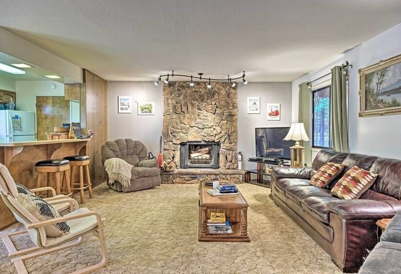 Home W/ Serene Deck In Twain Harte!