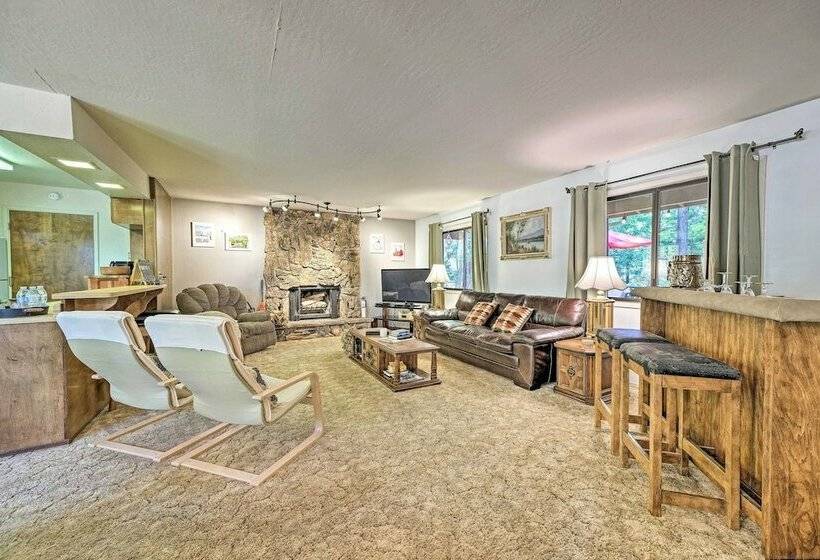 Home W/ Serene Deck In Twain Harte!