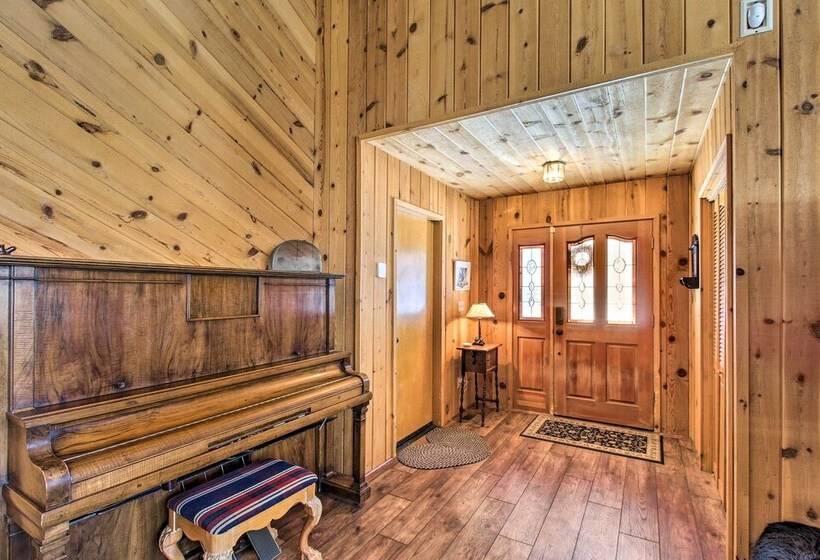 Pinetop Cabin W/ Golf Course Patio On 8th Green!