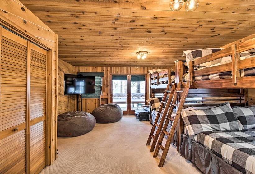 Pinetop Cabin W/ Golf Course Patio On 8th Green!