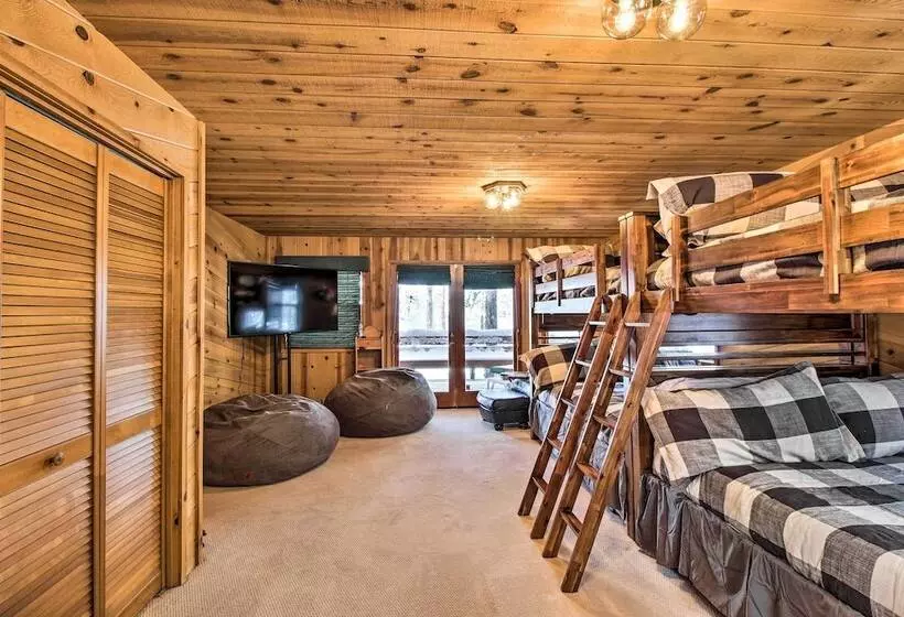 Pinetop Cabin W/ Golf Course Patio On 8th Green!