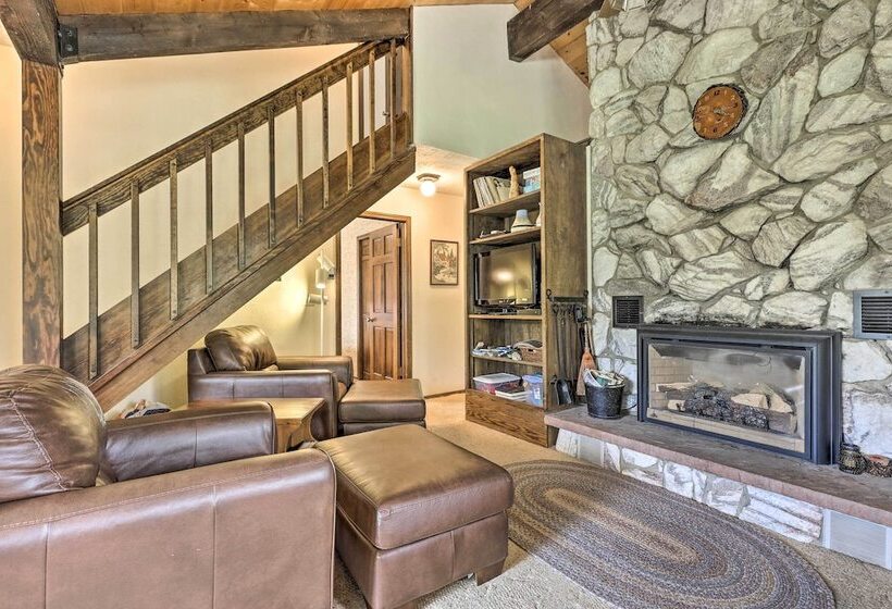 2 Mi To Grand Lake: Cabin W/ Fireplace & Library!