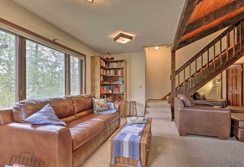 2 Mi To Grand Lake: Cabin W/ Fireplace & Library!