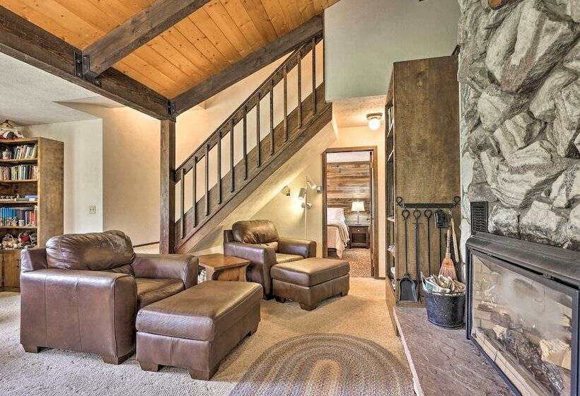 2 Mi To Grand Lake: Cabin W/ Fireplace & Library!