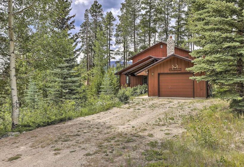 2 Mi To Grand Lake: Cabin W/ Fireplace & Library!