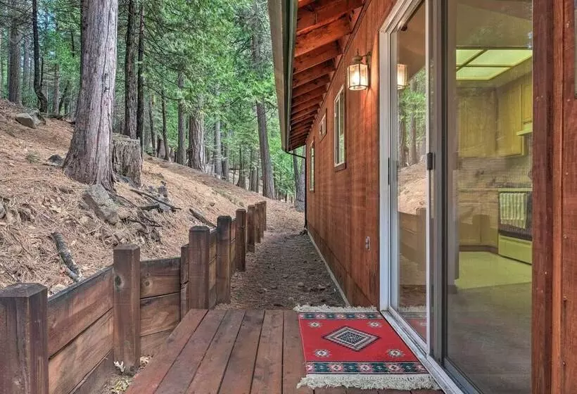 4 Mi To Big Tree State Park: Serene Cabin W/ Deck