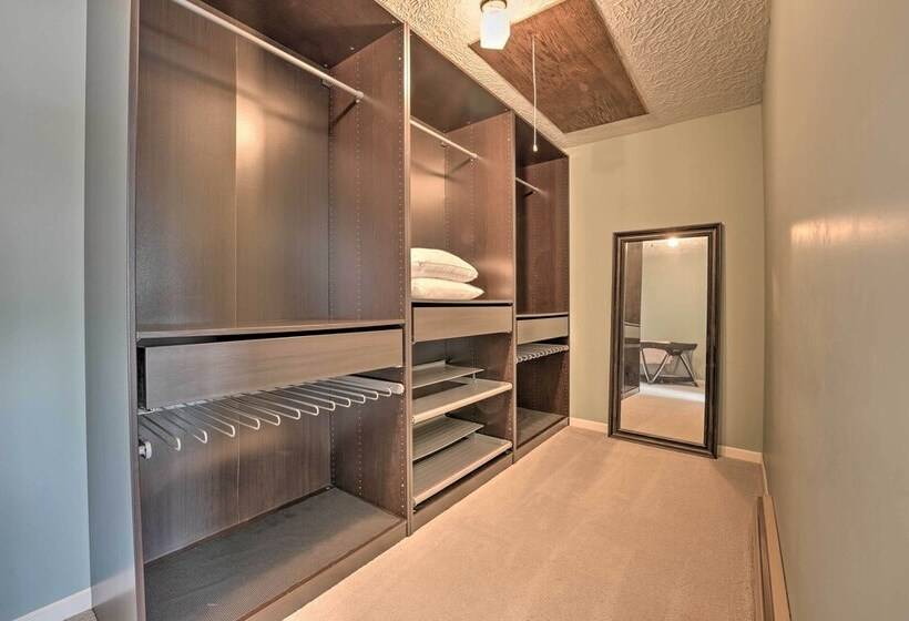 Spacious Delton Home W/ Fire Pit + Lake Views