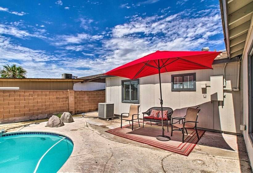 Stylish & Central Mesa Home With Private Pool!