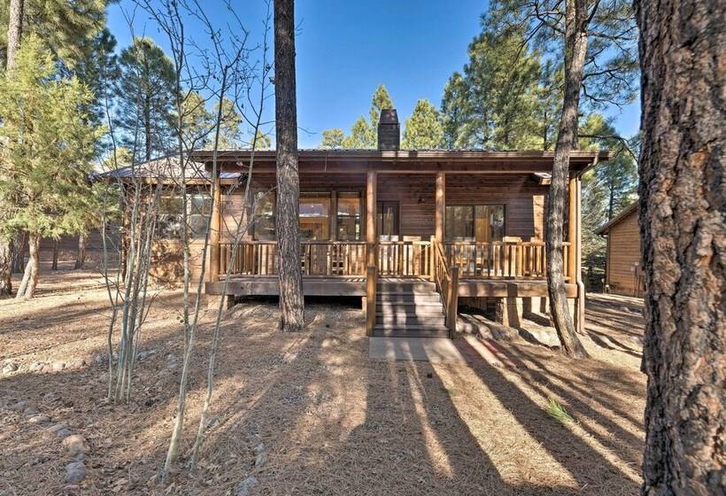 Show Low Cabin In Torreon Golf Resort W/ Grill!