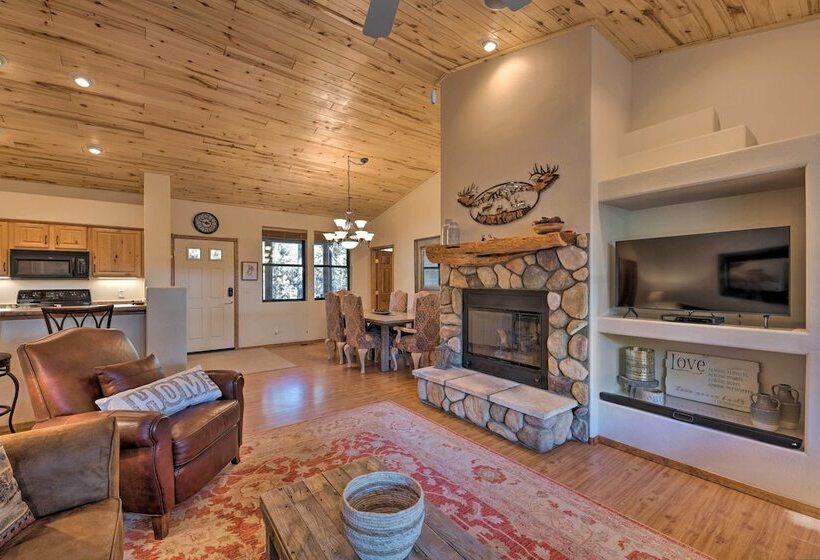 Show Low Cabin In Torreon Golf Resort W/ Grill!