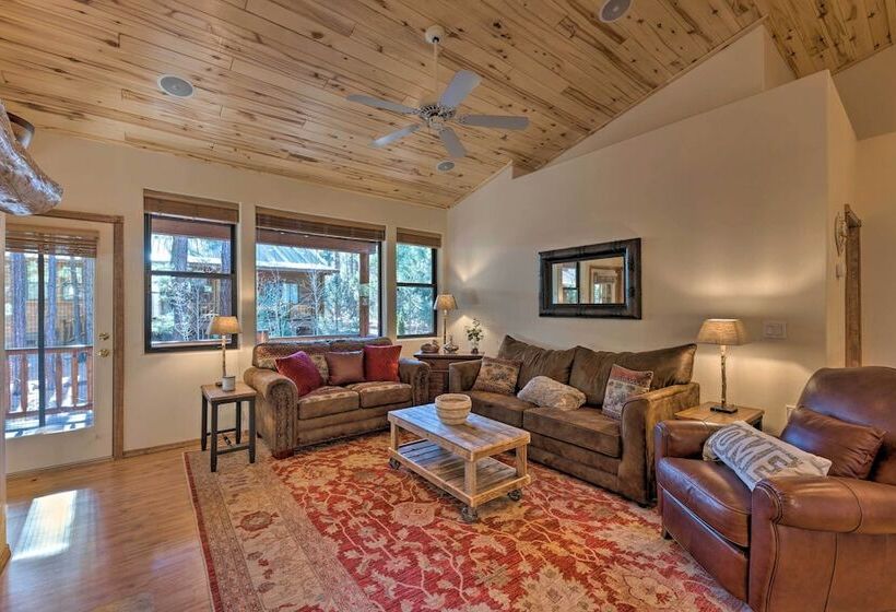 Show Low Cabin In Torreon Golf Resort W/ Grill!