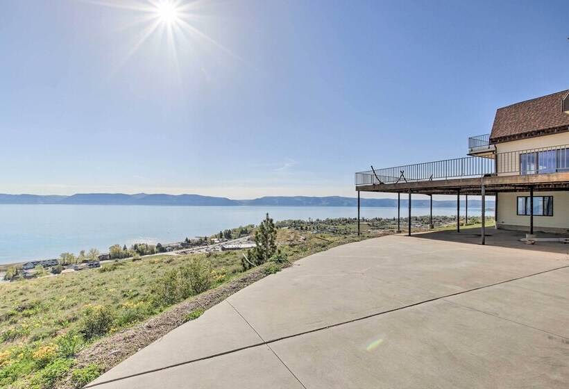 Breathtaking Bear Lake Escape W/ Game Room & View!