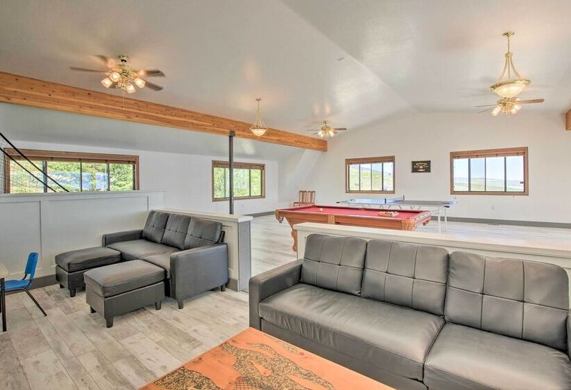 Breathtaking Bear Lake Escape W/ Game Room & View!