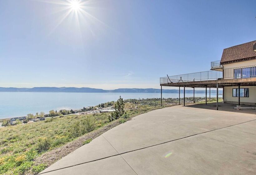 Breathtaking Bear Lake Escape W/ Game Room & View!