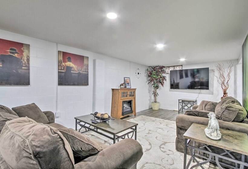 Cheerful Rochester Retreat W/ Yard & Workout Room!