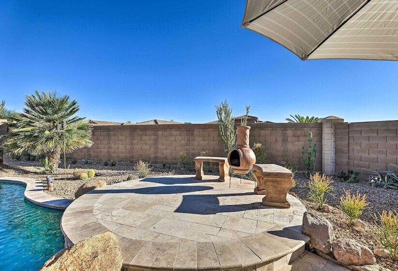 Gold Canyon Home W/ Private Pool, Grill & Fire Pit