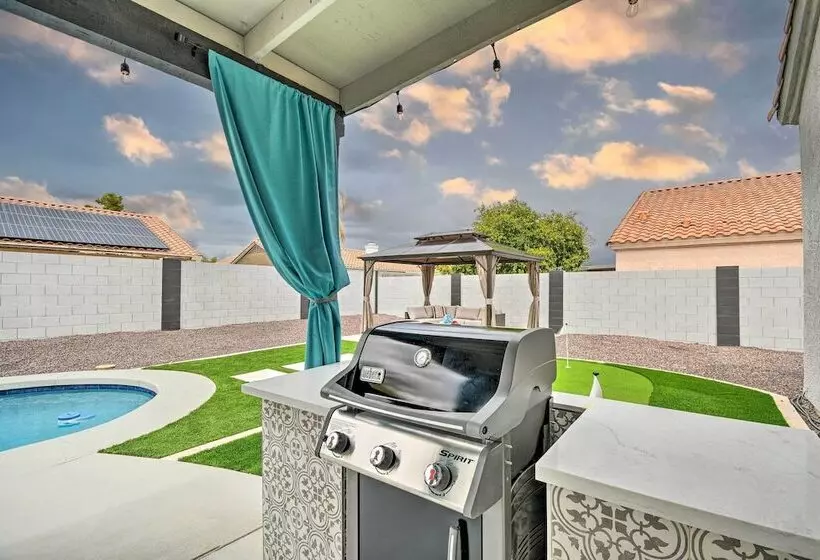 Peoria Oasis W/ Saltwater Pool & Putting Green!