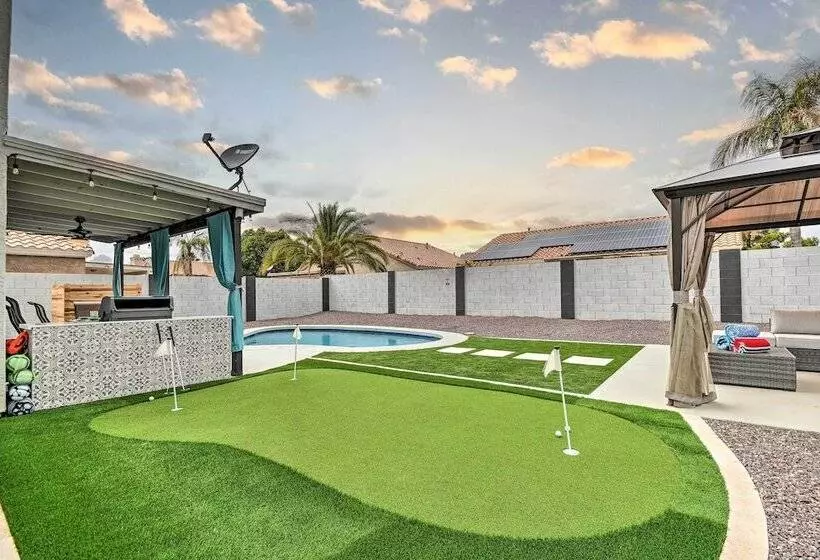 Peoria Oasis W/ Saltwater Pool & Putting Green!