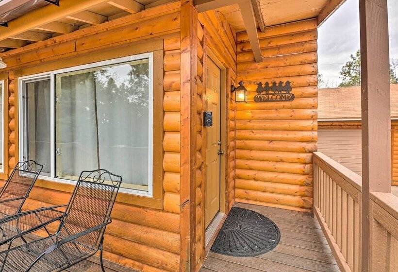 Large Yard W/ Fire Pit: Show Low Cabin