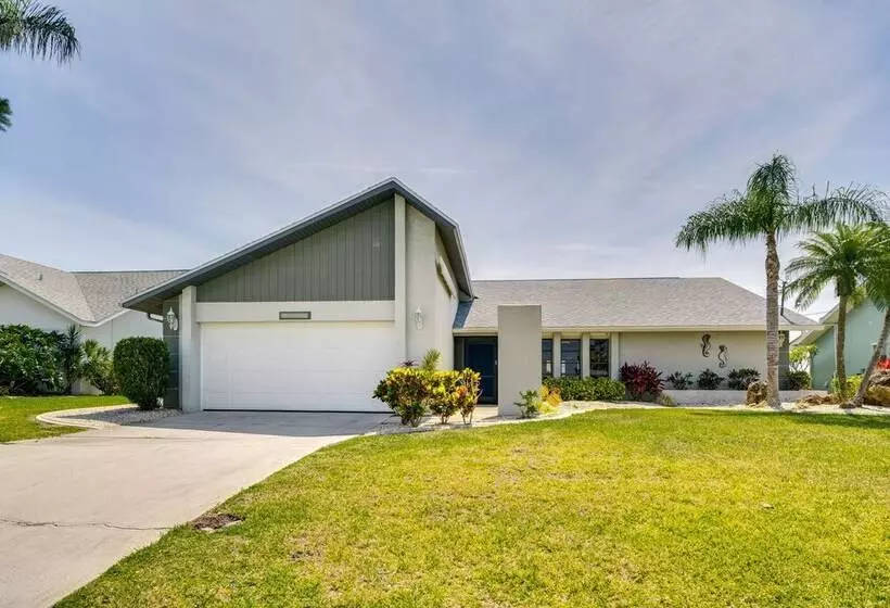 Waterfront Cape Coral Home W/ Pool & Gulf Access
