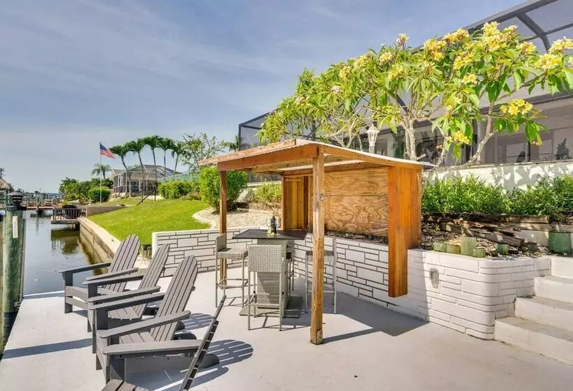 Waterfront Cape Coral Home W/ Pool & Gulf Access