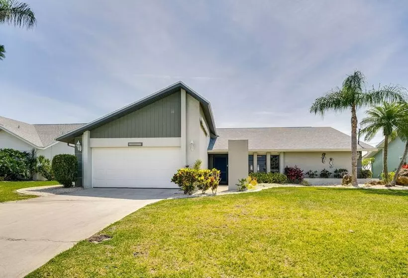 Waterfront Cape Coral Home W/ Pool & Gulf Access