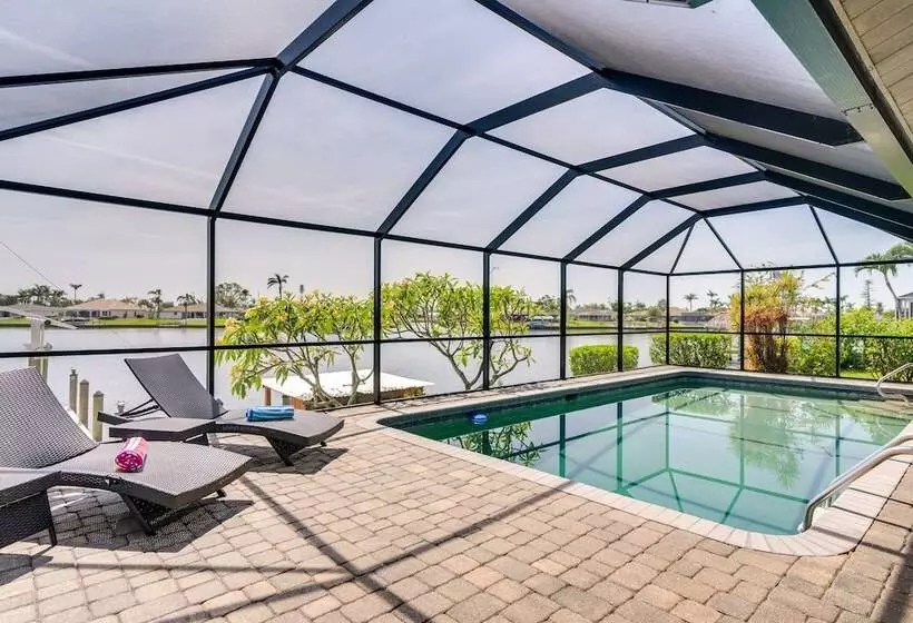 Waterfront Cape Coral Home W/ Pool & Gulf Access