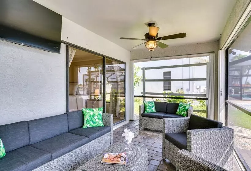 Waterfront Cape Coral Home W/ Pool & Gulf Access