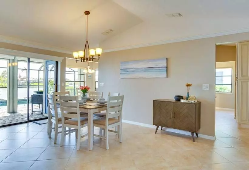 Waterfront Cape Coral Home W/ Pool & Gulf Access