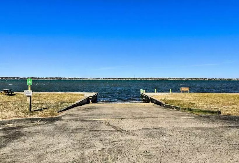 Waterfront Pine Knoll Shores Gem W/ Boat Dock