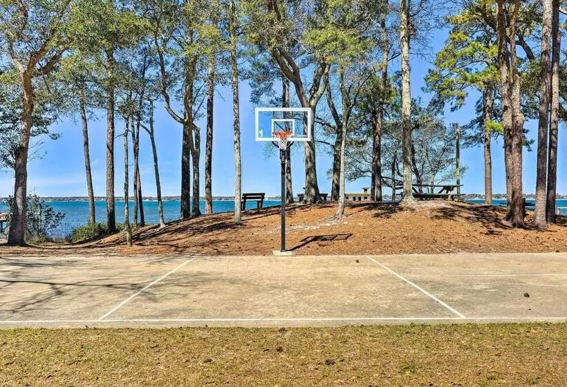 Waterfront Pine Knoll Shores Gem W/ Boat Dock