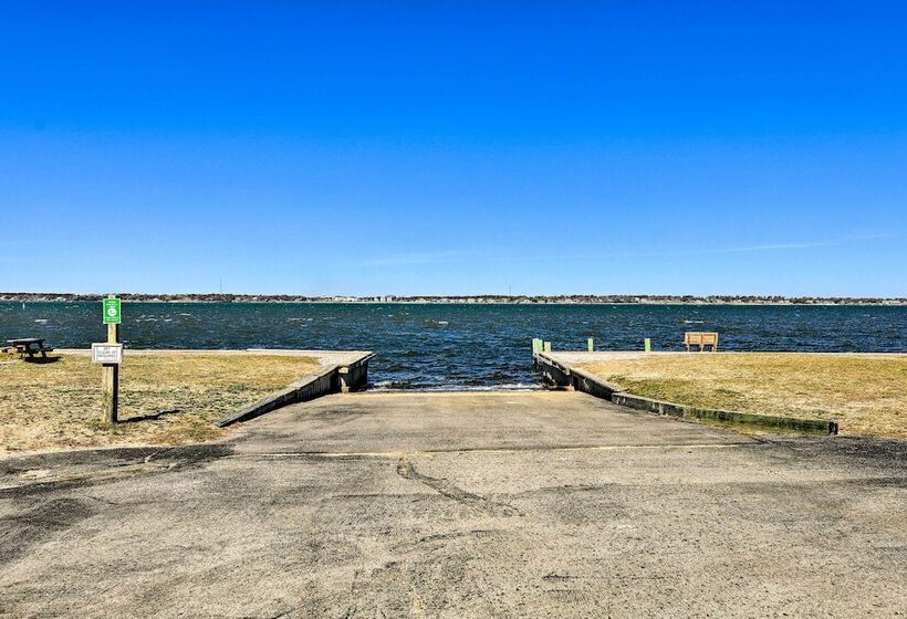 Waterfront Pine Knoll Shores Gem W/ Boat Dock
