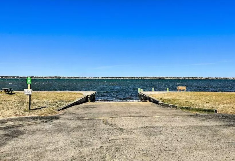 Waterfront Pine Knoll Shores Gem W/ Boat Dock