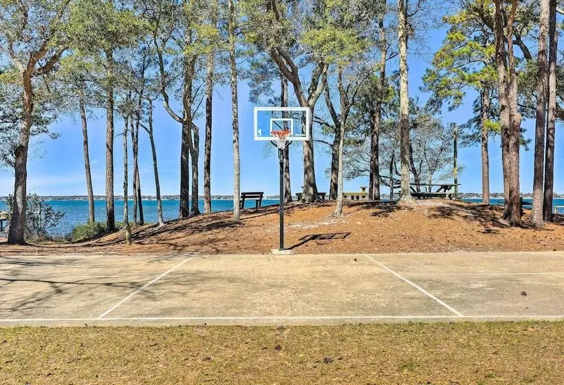 Waterfront Pine Knoll Shores Gem W/ Boat Dock