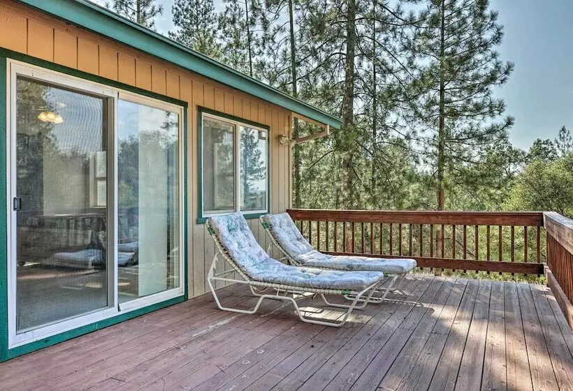 Woodsy Groveland Cabin W/ Deck < 3 Mi To Lake