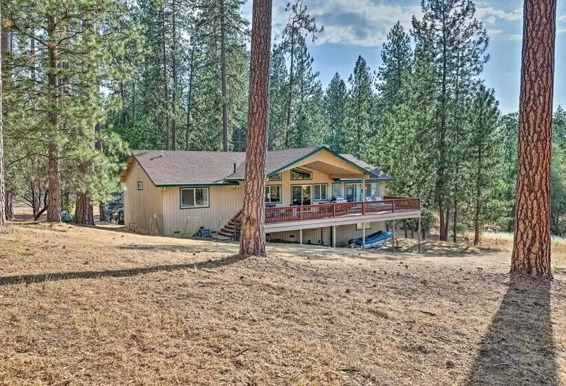 Woodsy Groveland Cabin W/ Deck < 3 Mi To Lake