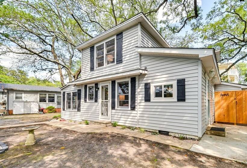 Chic Historic Myrtle Beach Cottage: Steps To Beach