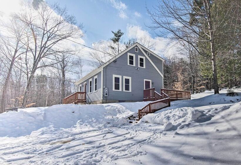 Gilford Home W/ Forest View, By Lake Winnepesaukee