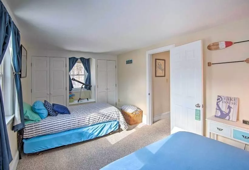 Gilford Home W/ Forest View, By Lake Winnepesaukee