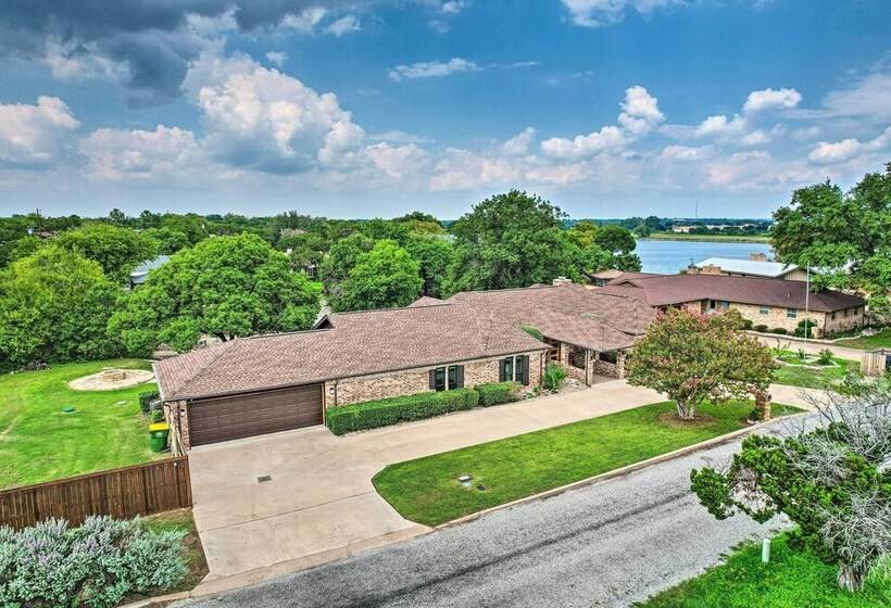 Luxury Granbury Home W/ Private Boat Dock!