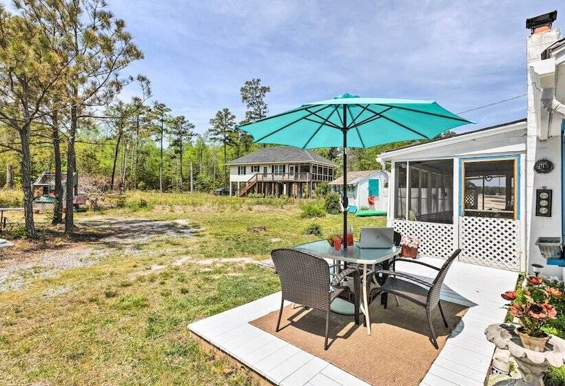 Oceanfront White Stone Cottage W/ Private Beach!