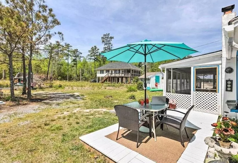 Oceanfront White Stone Cottage W/ Private Beach!