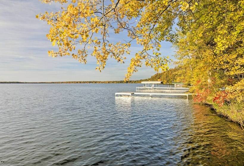 Quiet Lakefront Conover Cabin Near Atv Trails