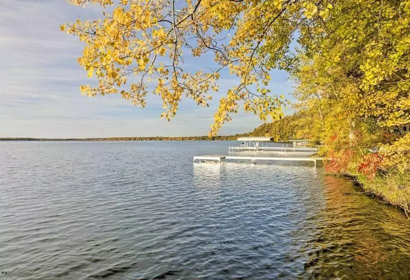Quiet Lakefront Conover Cabin Near Atv Trails