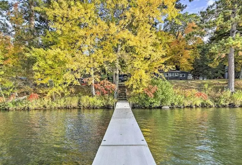 Quiet Lakefront Conover Cabin Near Atv Trails
